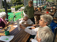 Glenfield Resthome - Ladies having an outing